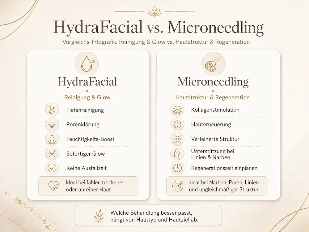 HydraFacial vs. Microneedling