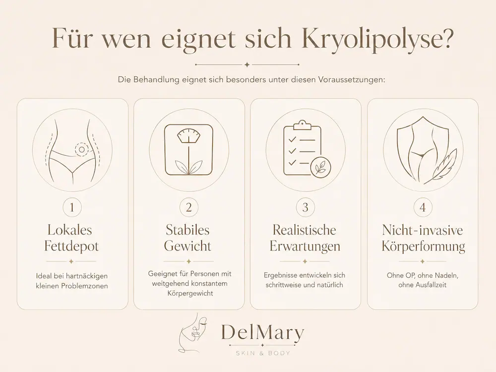 Für wen eignet sich Kryolipolyse