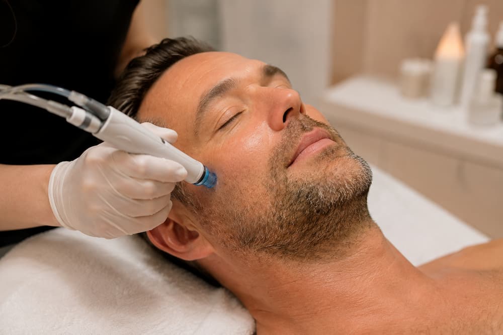 HydraFacial für Männer
