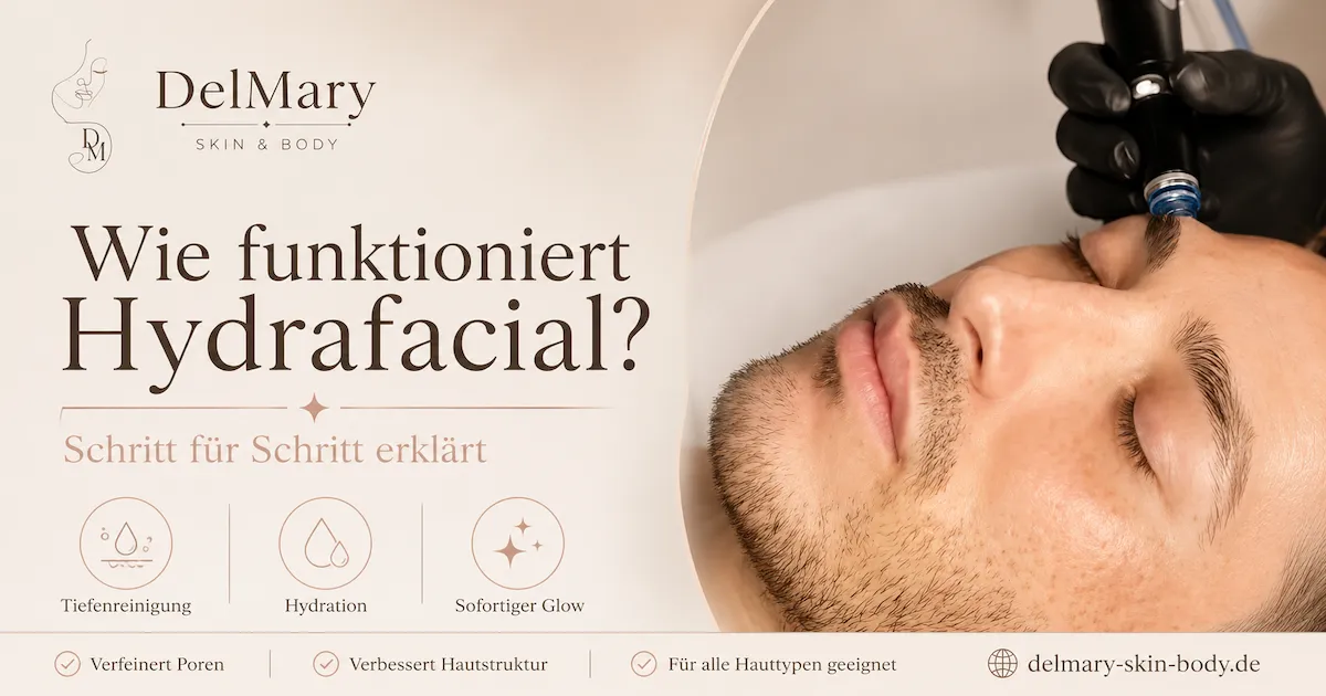 Hydrafacial Schritt für Schritt erklärt