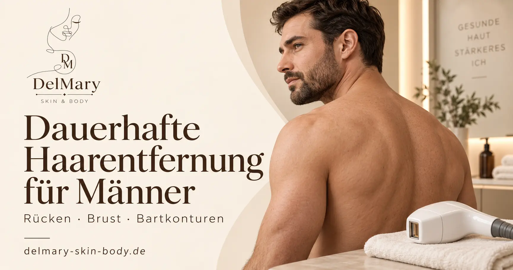 Dauerhafte Haarentfernung Männer
