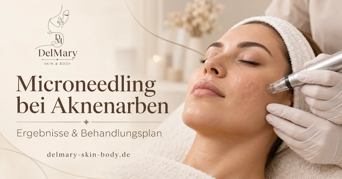 Professional micro needling for acne scars