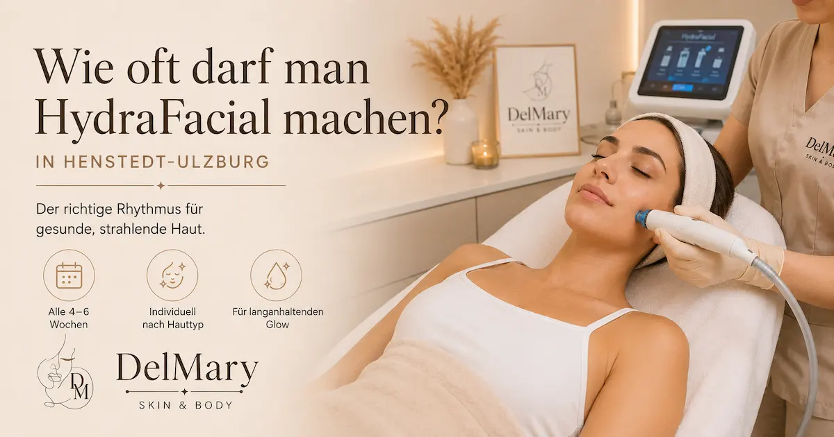 Wie oft darf man HydraFacial machen?
