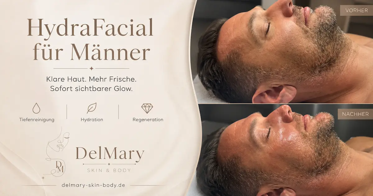 HydraFacial für Männer: Was bringt die Behandlung für Männerhaut?